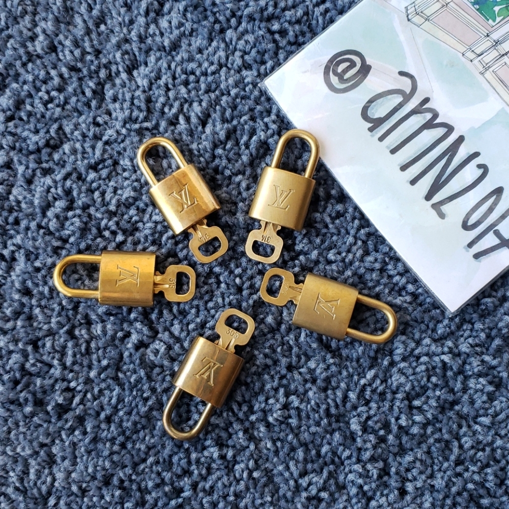 Louis Vuitton Lock and Key, Padlock